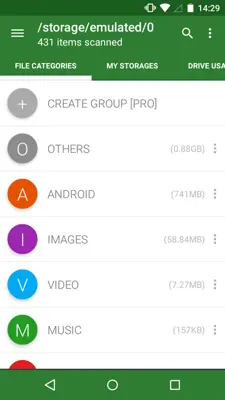 Disk Usage & Storage Analyzer android App screenshot 2